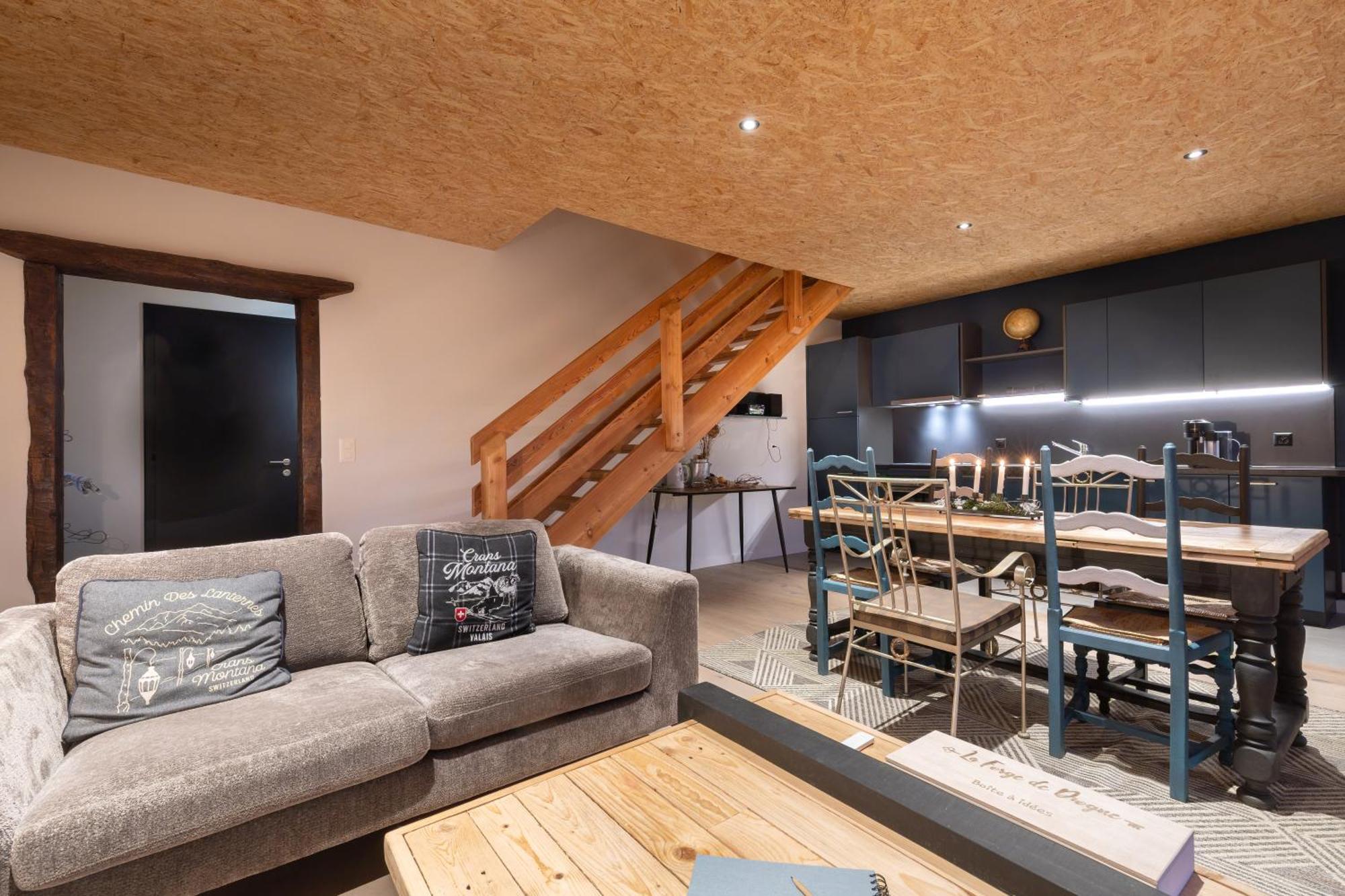 B&B La Forge de Diogne Crans-Montana Extérieur photo